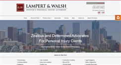 Desktop Screenshot of lampertwalsh.com